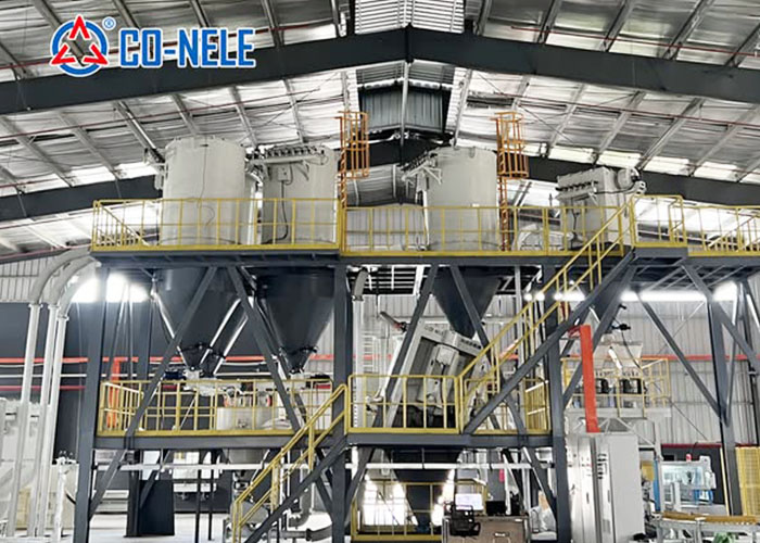 CR20 Intensive Refractory Mixer and Automatic Batching Line in Vietnam CR20 Intensive Refractory Mixer and Automatic Batching Line in Vietnam